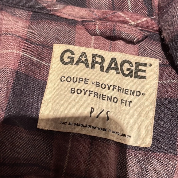 Garage- plaid shirt. - Picture 2 of 2